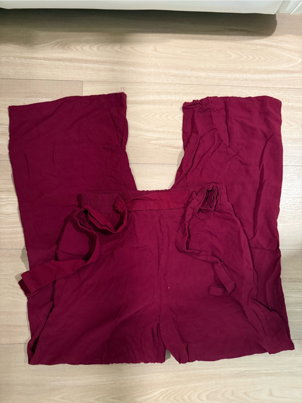 Xhilaration Wine High-Rise Bike Shorts
